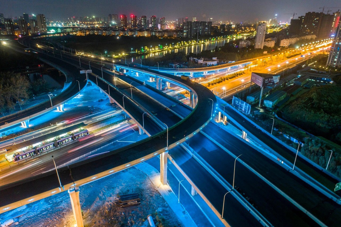 淮安快速路一期建设工程景观照明